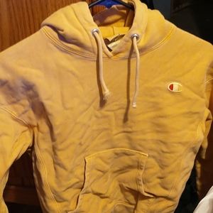 Yellow hoodie